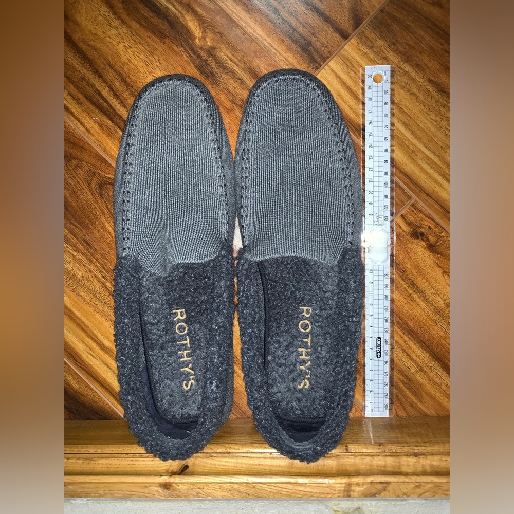 Rothy’s Men’s The Slipper in Mountain Grey Size 11